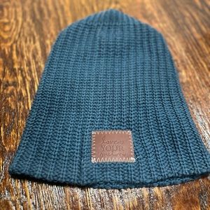LOVE YOUR MELON blue beanie, used once